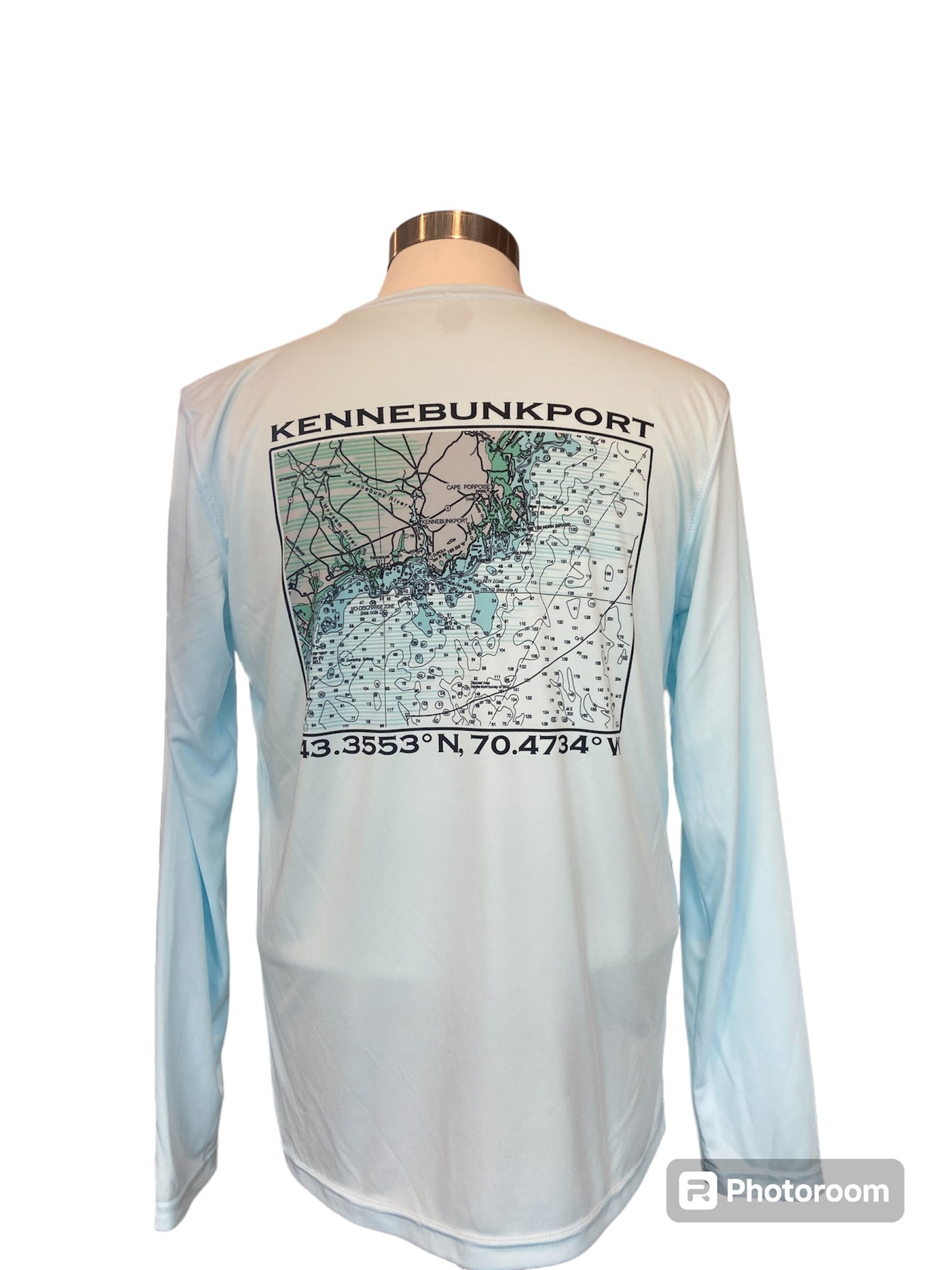 Chicks Marina Chart Long Sleeve Shirt