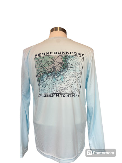 Chicks Marina Chart Long Sleeve Shirt